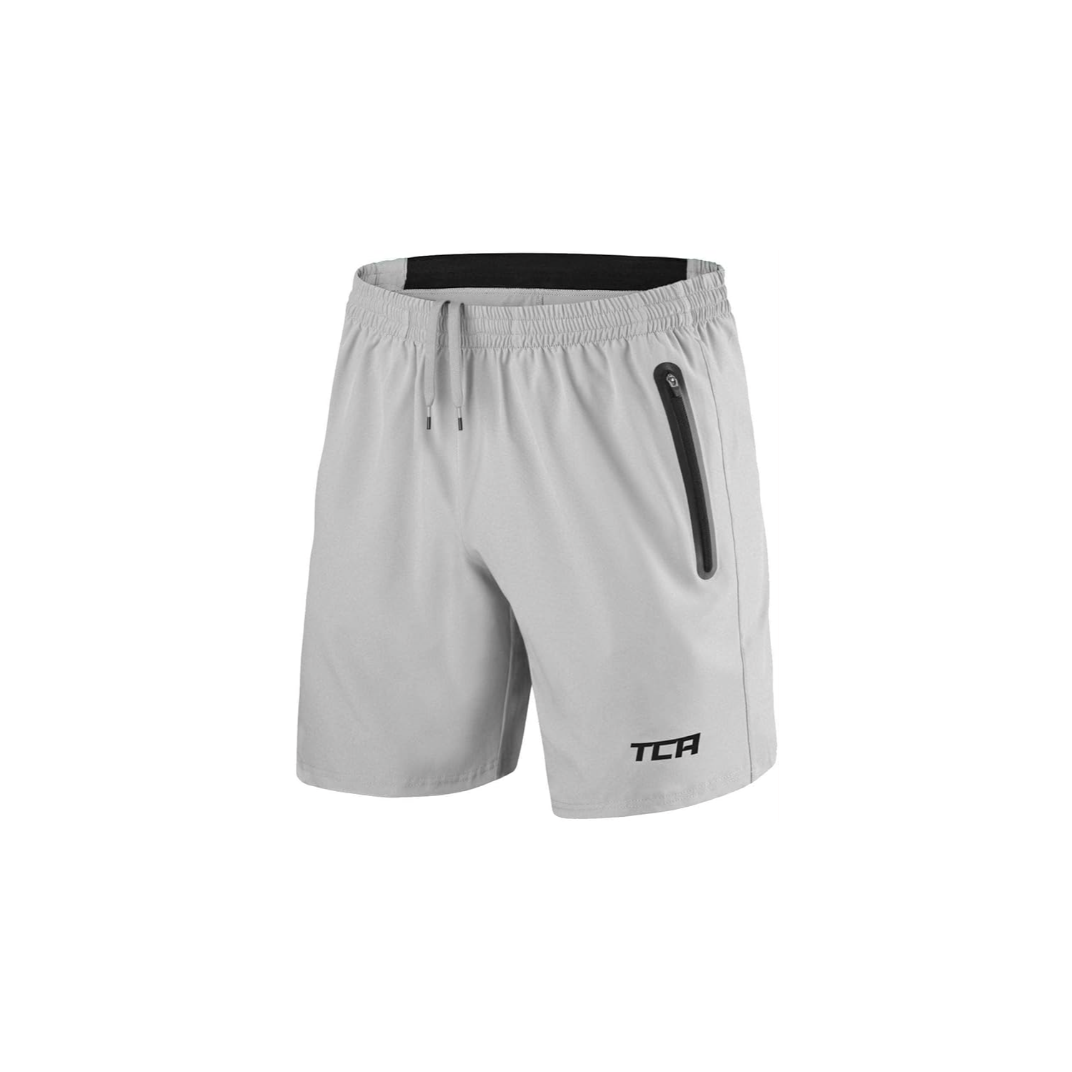 TCA Elite Tech Mens Running Shorts with Zip Pockets, Gym Shorts Men Training Sports Short with Phone Pocket